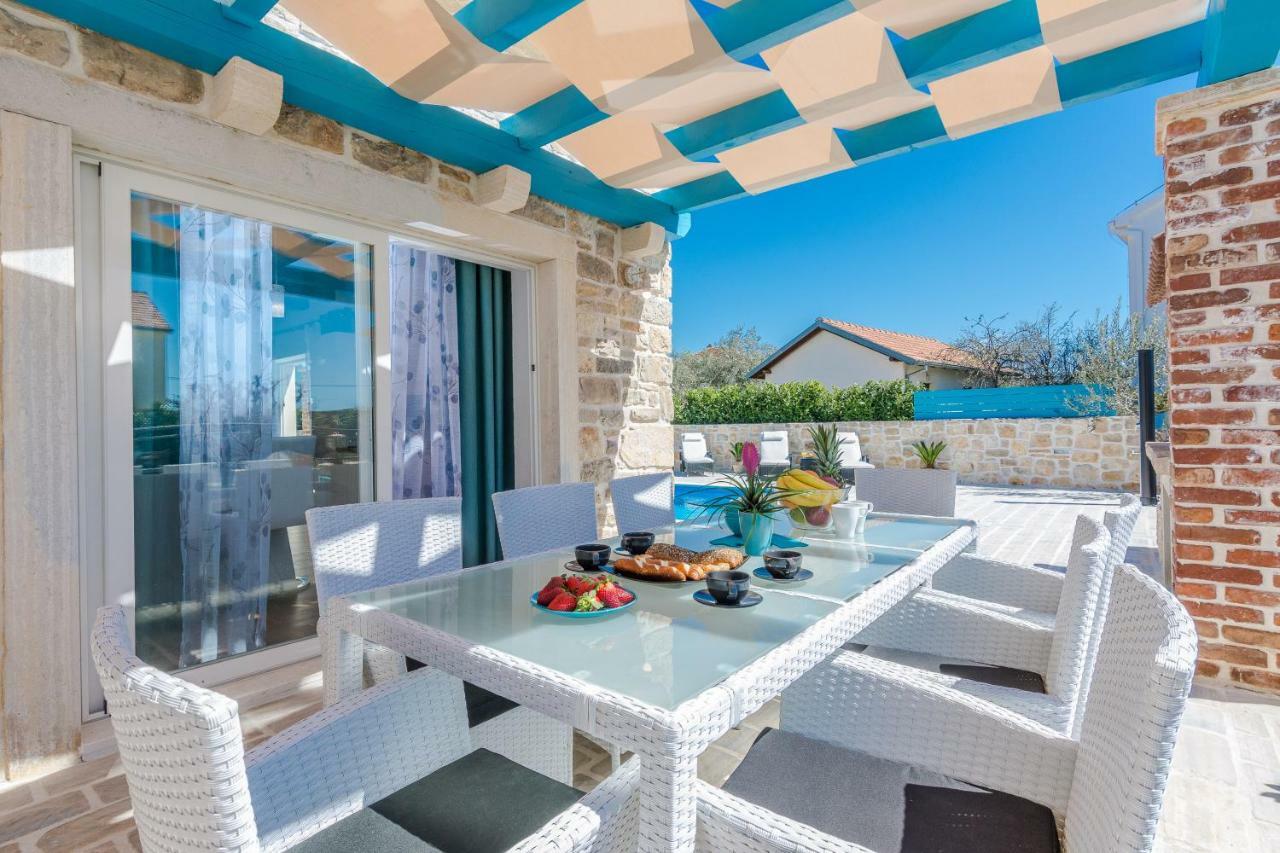 Villa Delozija Sukošan Exterior foto
